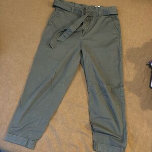 Green Banana Republic barrel pant size 10